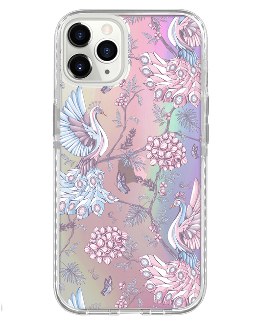 واقي خلفي لهاتف iPhone Holo - Peacock 2.0