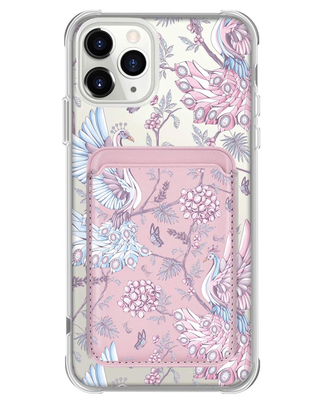 iPhone Magnetic Wallet Case - Peacock 2.0