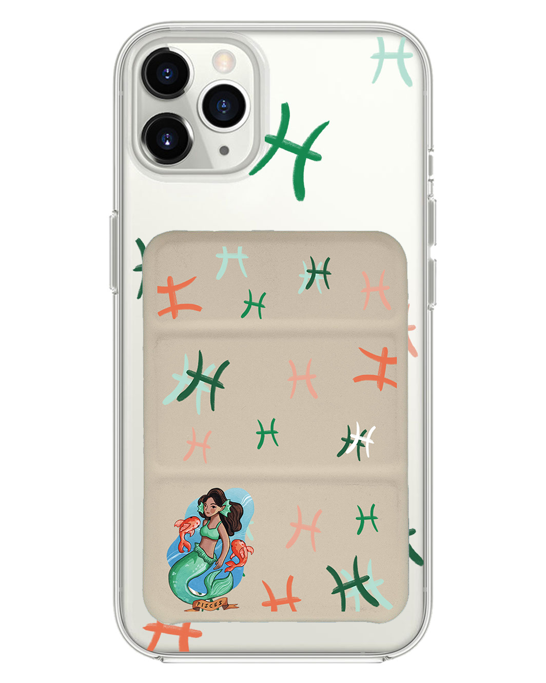 เคส iPhone แบบพับสามทบแม่เหล็ก - ราศีมีน