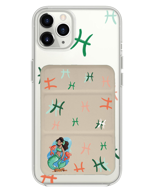 เคส iPhone แบบพับสามทบแม่เหล็ก - ราศีมีน