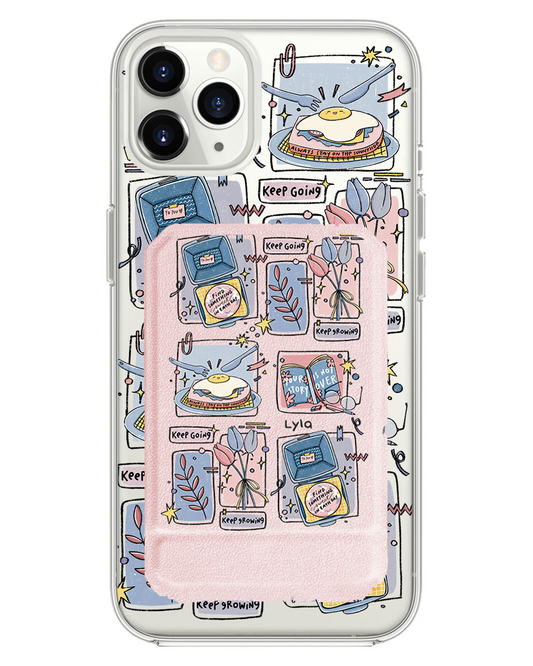iPhone Magnetic Multifold Wallet - Grow (Sunnysidearteu)