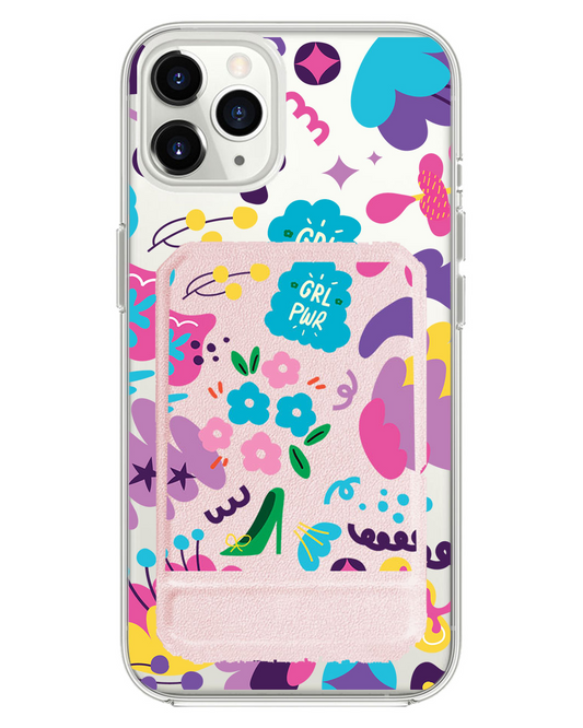 iPhone Magnetic Multifold Wallet - Girl Power 1.0