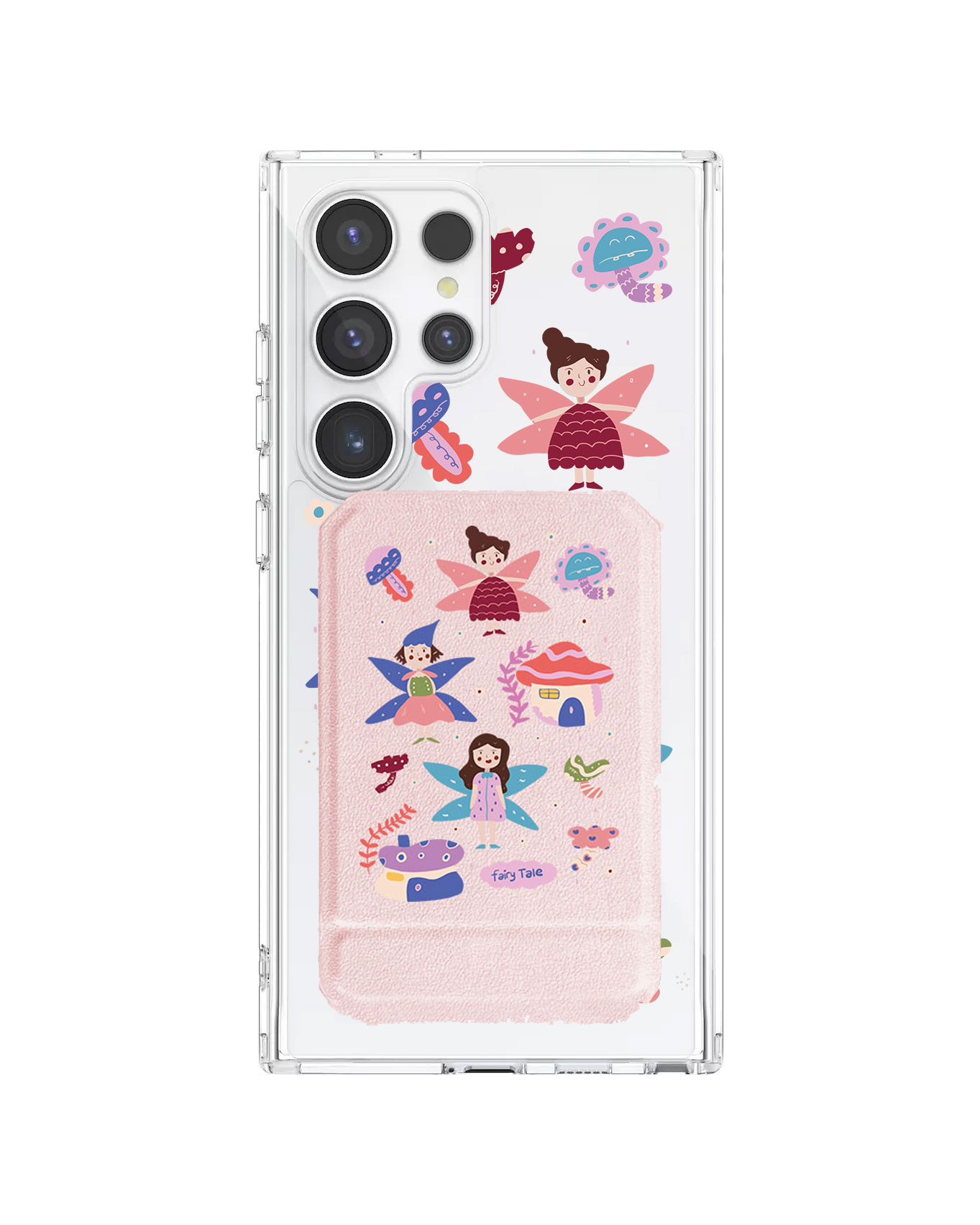 Android Magnetic Multifold Wallet - Fairytale