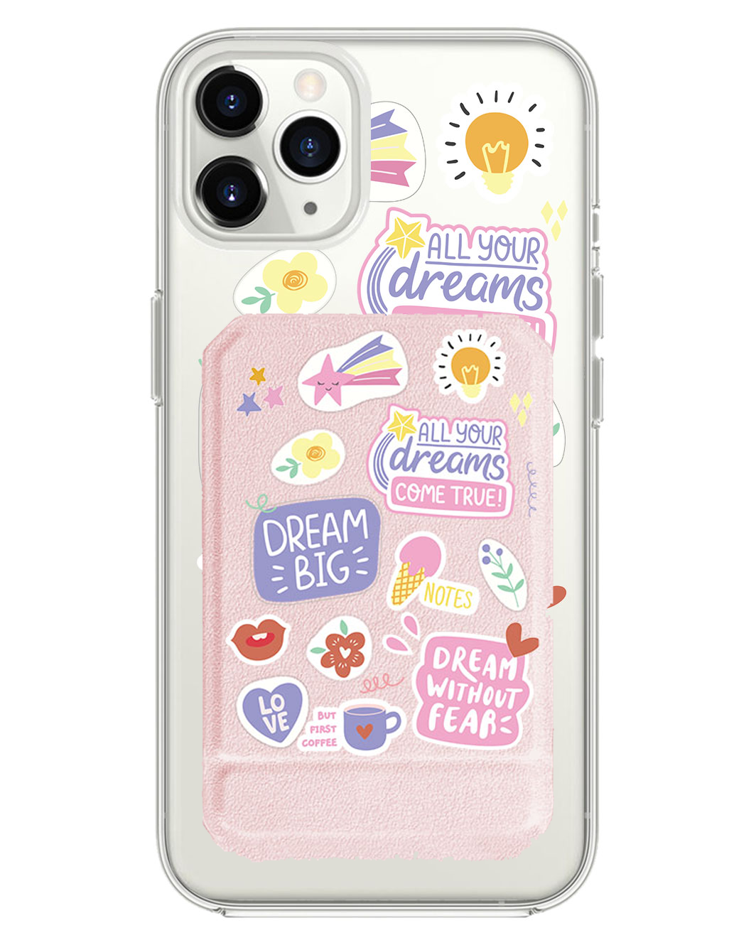 iPhone Magnetic Multifold Wallet - Dream Sticker Pack