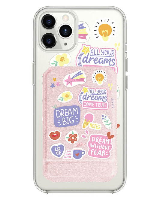 iPhone Magnetic Multifold Wallet - Dream Sticker Pack