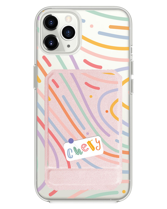 iPhone Magnetic Multifold Wallet - Doodle 2.0 Monogram