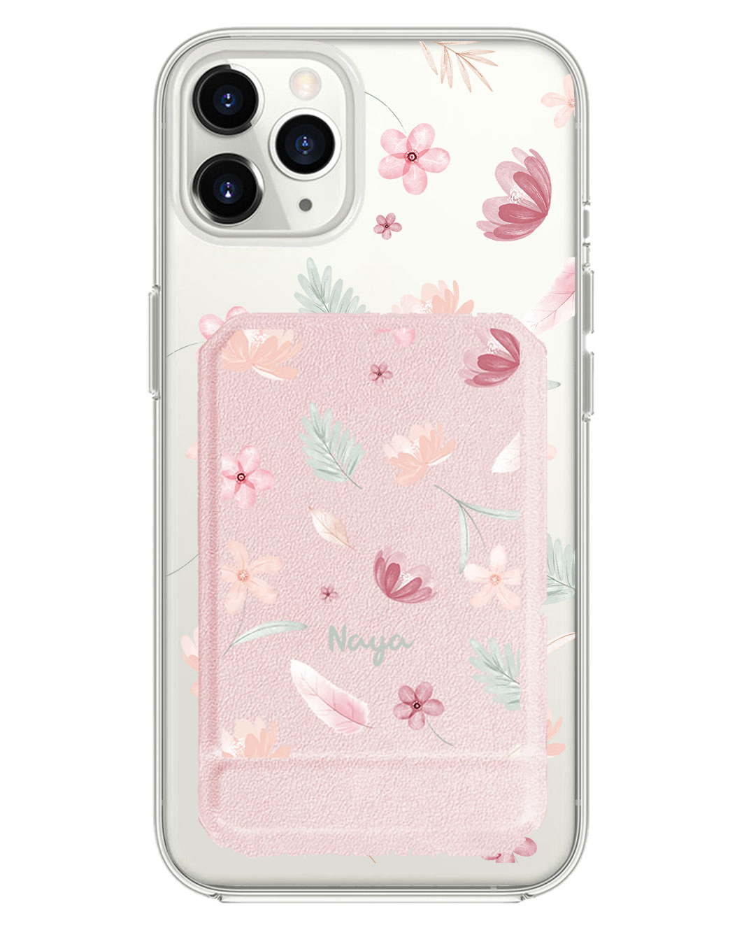 iPhone Magnetic Multifold Wallet - Wild Flower