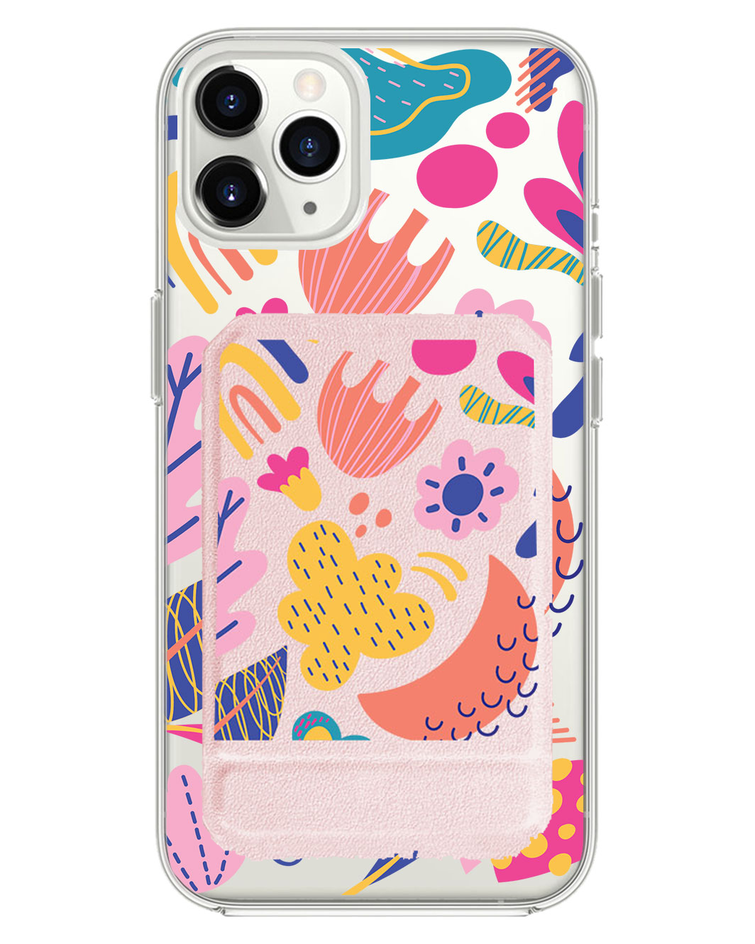 iPhone Magnetic Multifold Wallet - Florals