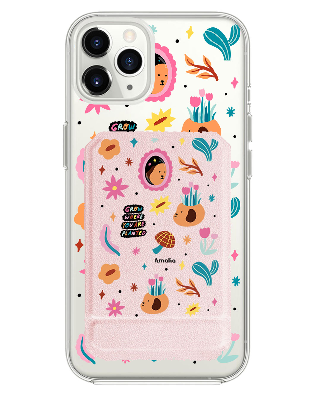 iPhone Magnetic Multifold Wallet - Grow and Bloom