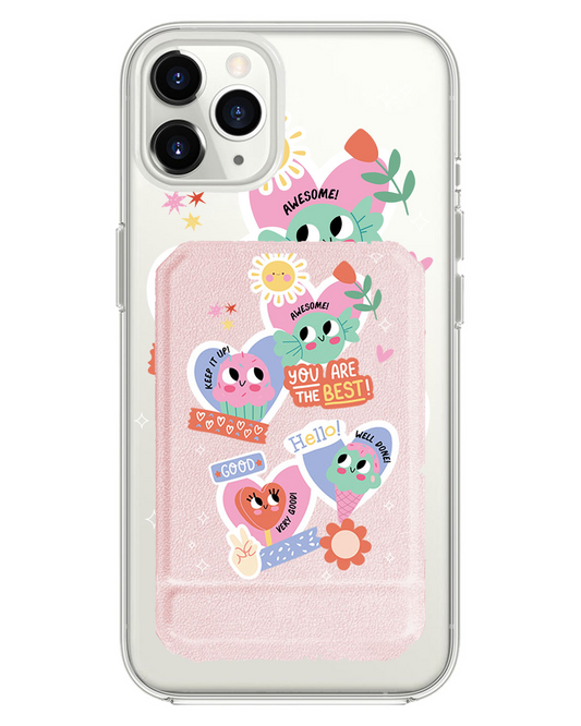 iPhone Magnetic Multifold Wallet - Dessert Party