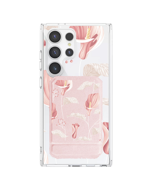 Android Magnetic Multifold Wallet - Easter Lily
