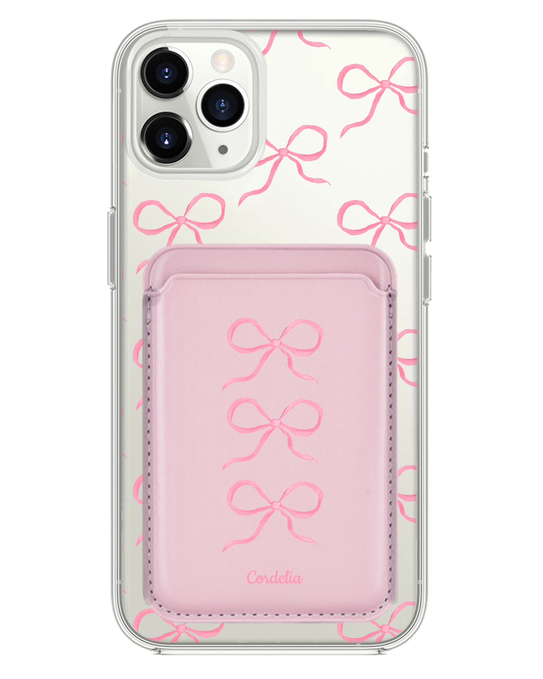 جراب محفظة مغناطيسي لهاتف iPhone - Coquette Pink Bow 2.0