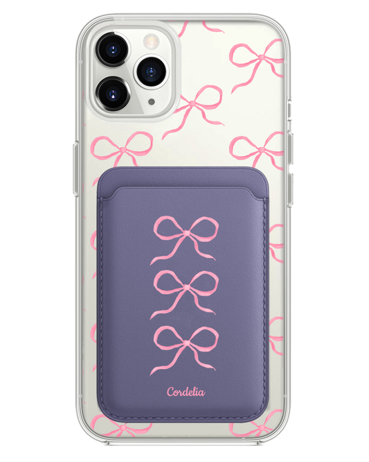 جراب محفظة مغناطيسي لهاتف iPhone - Coquette Pink Bow 2.0