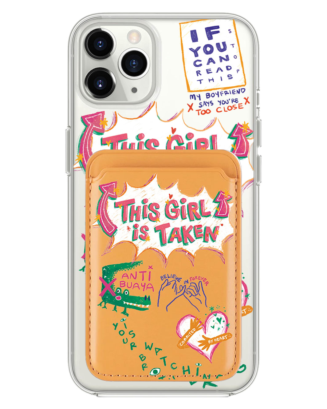 เคส iPhone แบบแม่เหล็ก - Pelakor Proof (สำหรับเธอ)