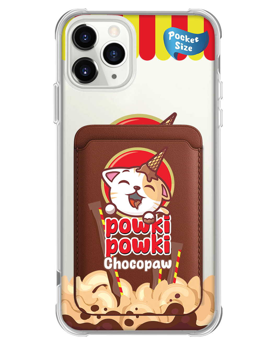 iPhone Magnetic Wallet Case - Powki Powki