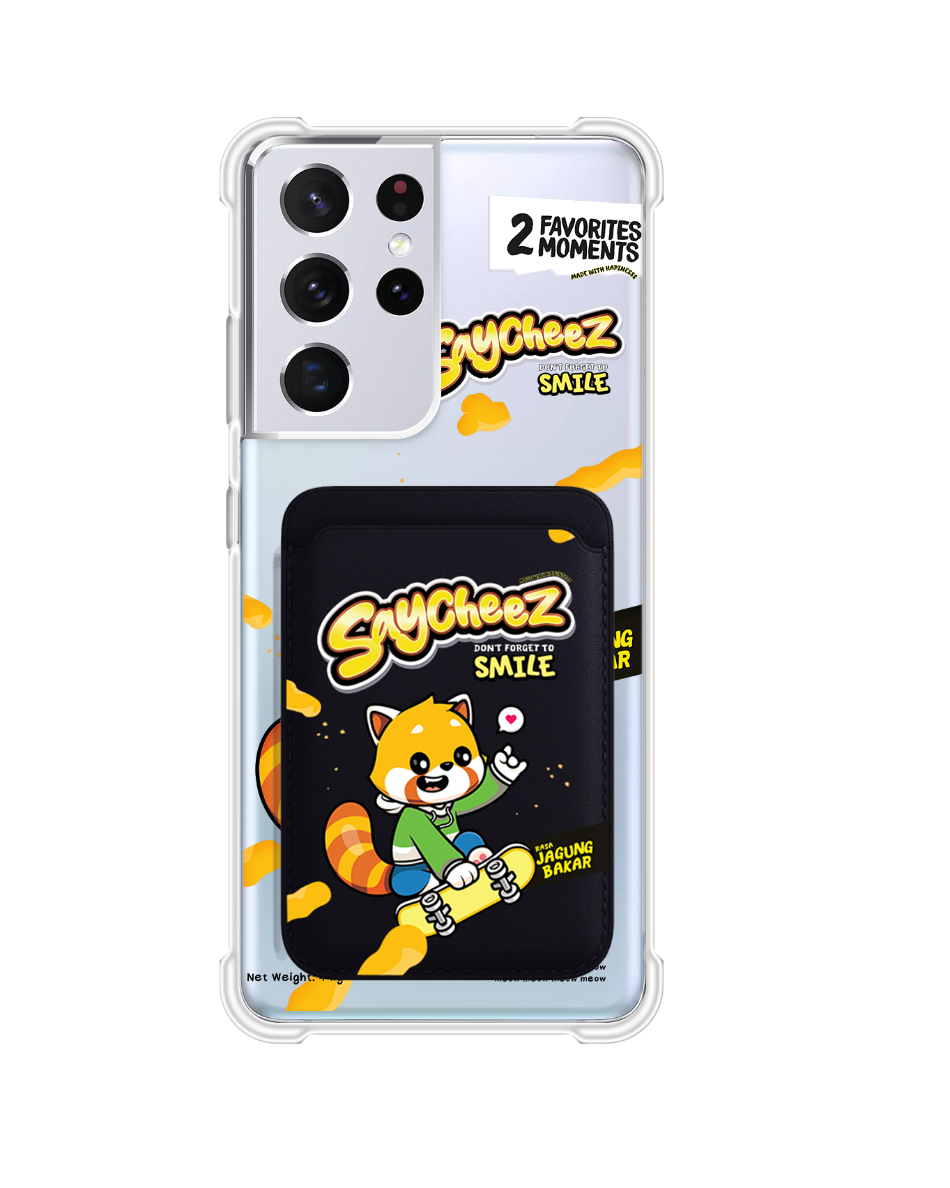 Android Magnetic Wallet Case - Saycheez
