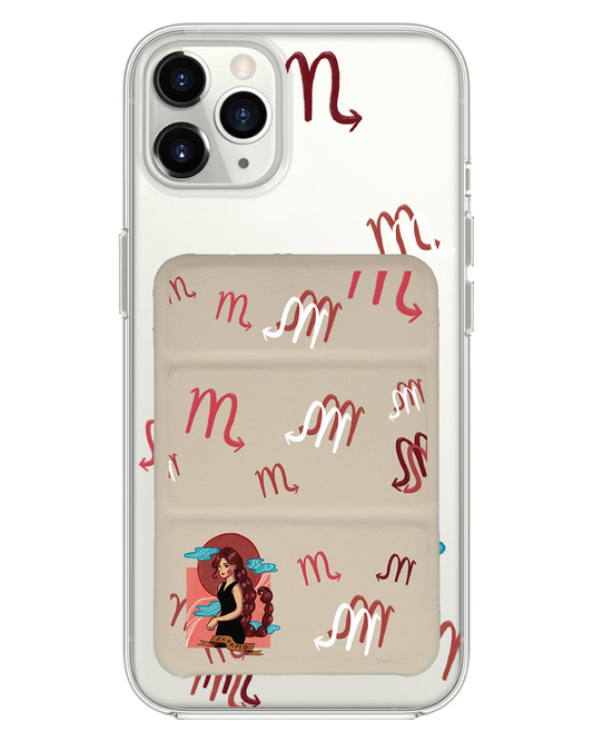 เคสแบบพับสามทบแม่เหล็กสำหรับ iPhone - Scorpio