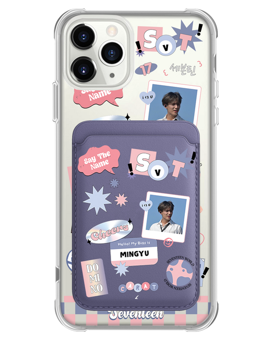 iPhone Magnetic Wallet Case - Seventeen World
