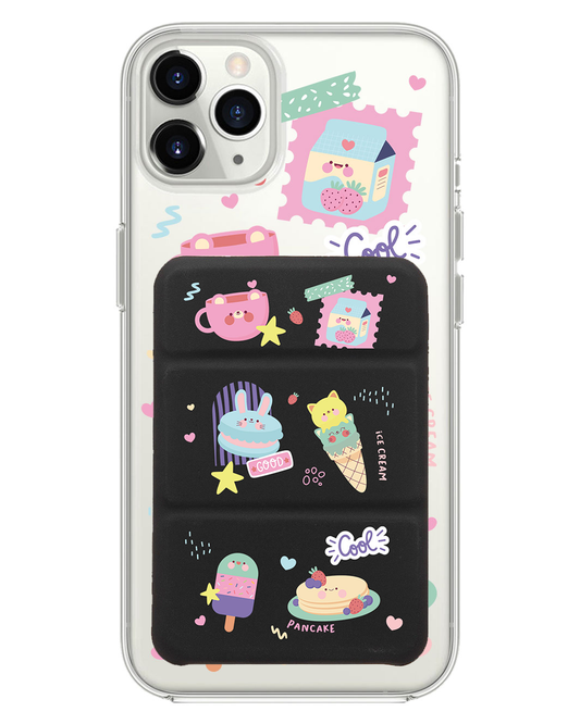 เคส iPhone แบบพับสามทบแม่เหล็ก - Sweet Cafe