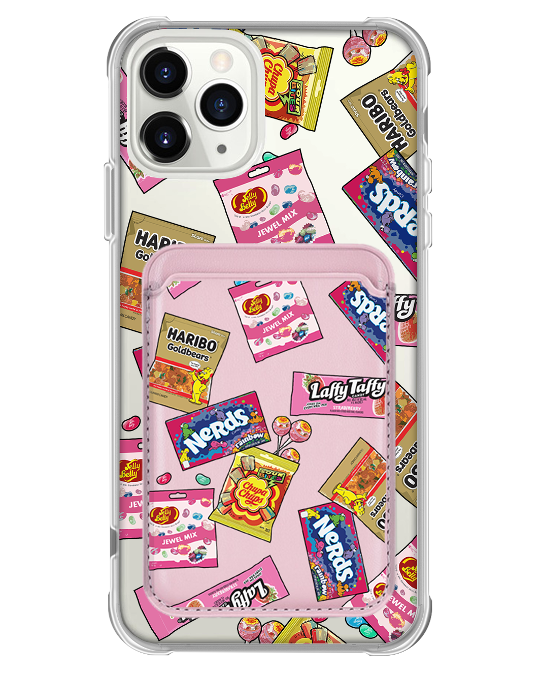 iPhone Magnetic Wallet Case - Sweet and Gummies