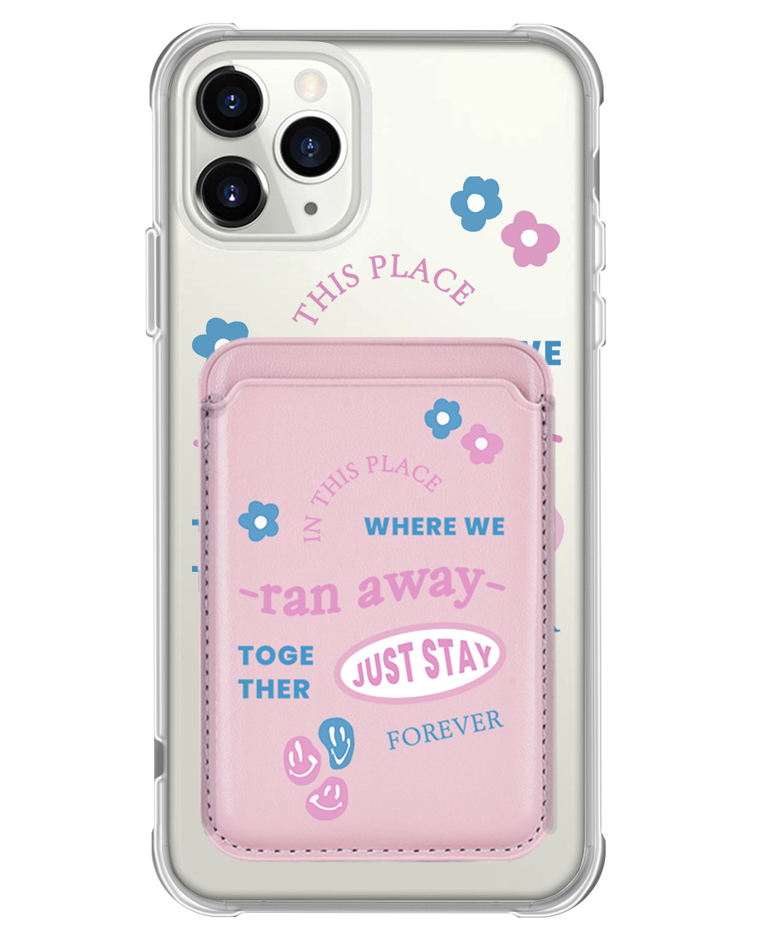 iPhone Magnetic Wallet Case - TXT Song Lyrics