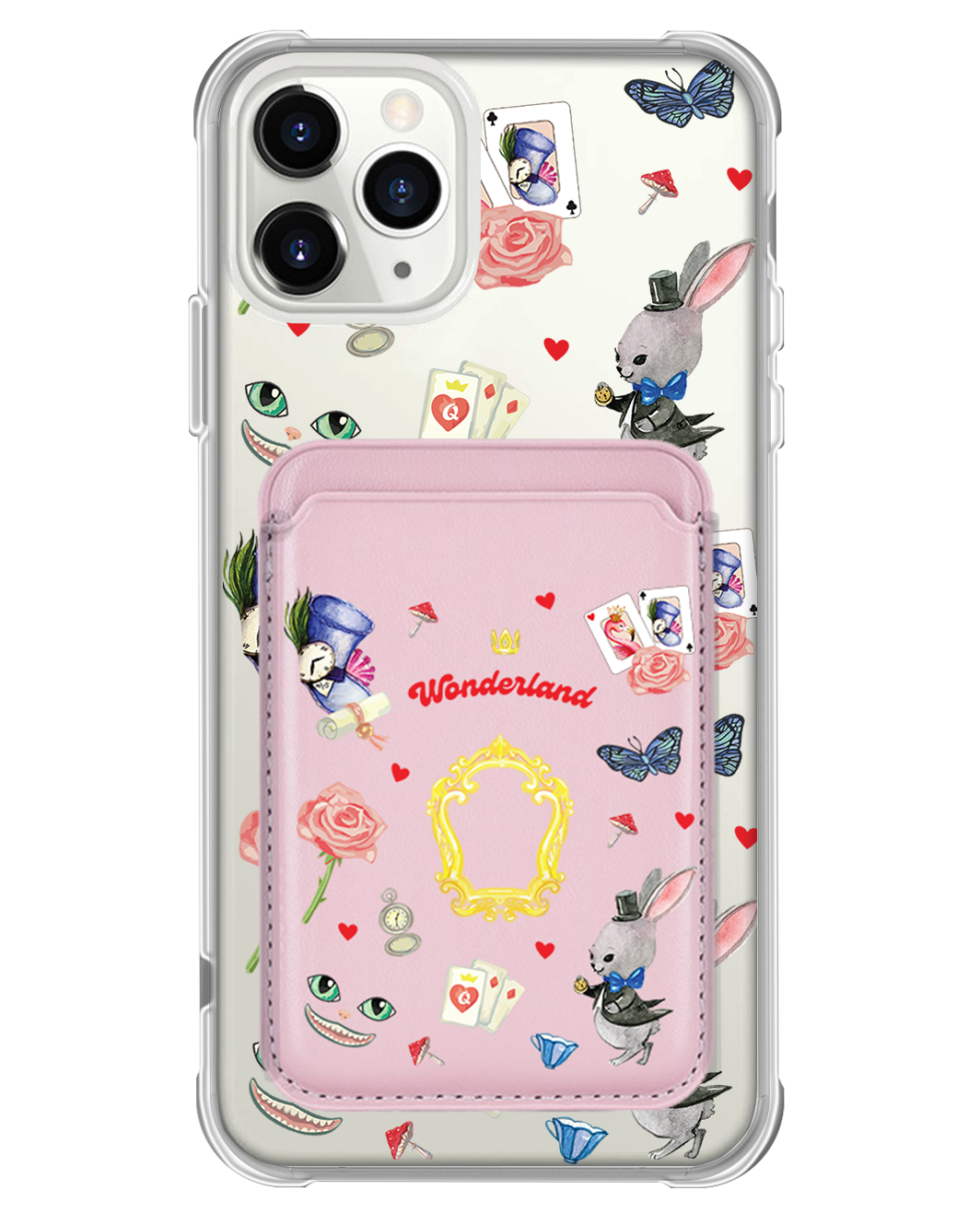 iPhone Magnetic Wallet Case - Wonderland