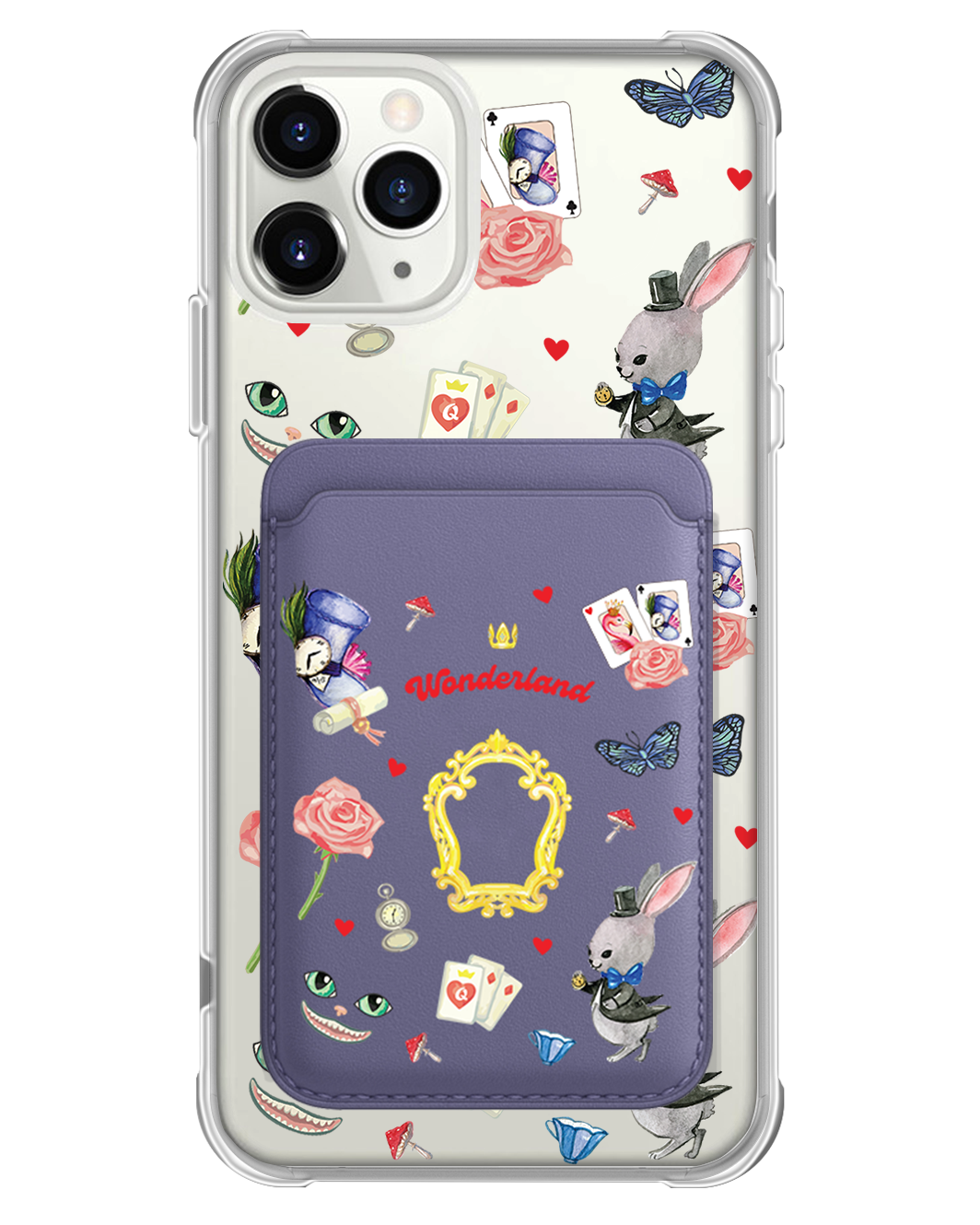 iPhone Magnetic Wallet Case - Wonderland