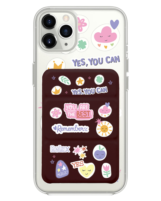 เคสพับสามทบแม่เหล็กสำหรับ iPhone - You are the Best 2.0