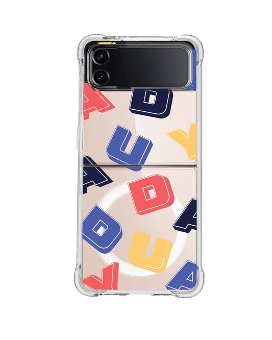 Android Flip / Fold Rearguard Hybrid - Cool Monogram