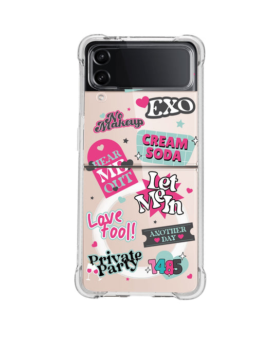 Android Flip / Fold Rearguard Hybrid - Exo Cream Soda
