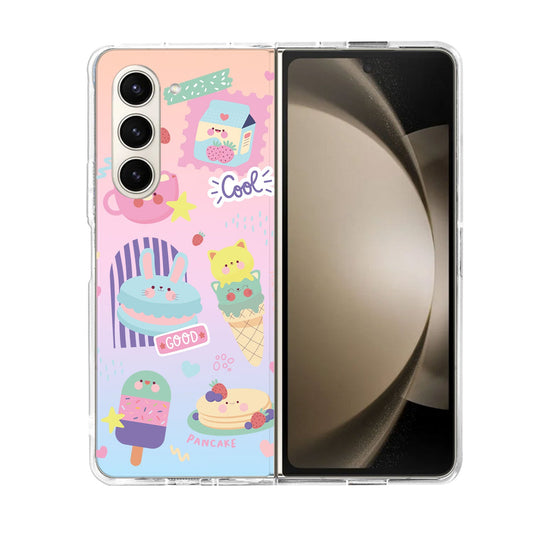واقي خلفي قابل للطي/التقليب يعمل بنظام Android Holo - Sweet Cafe