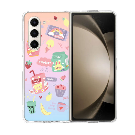 واقي خلفي قابل للطي/التقليب يعمل بنظام Android Holo - Sweet Yummy