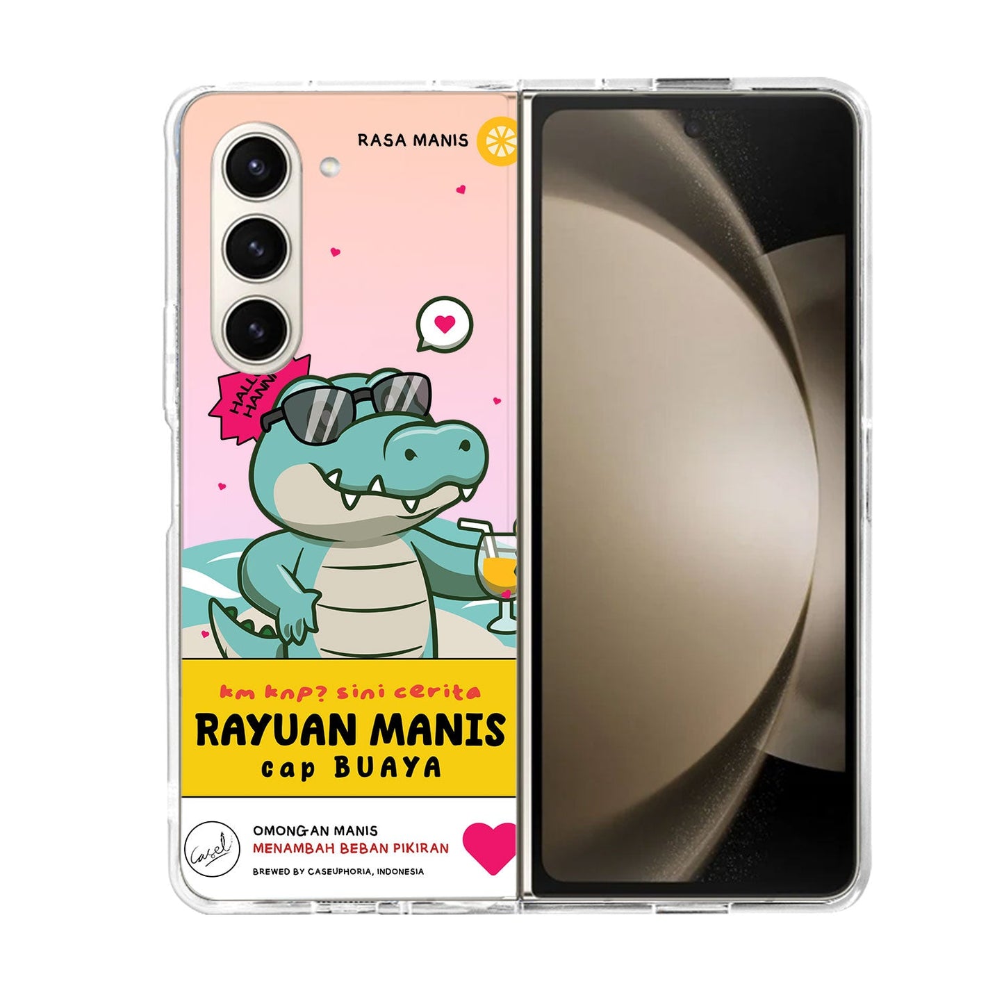 Android Flip / Fold Rearguard Holo - Cap Buaya