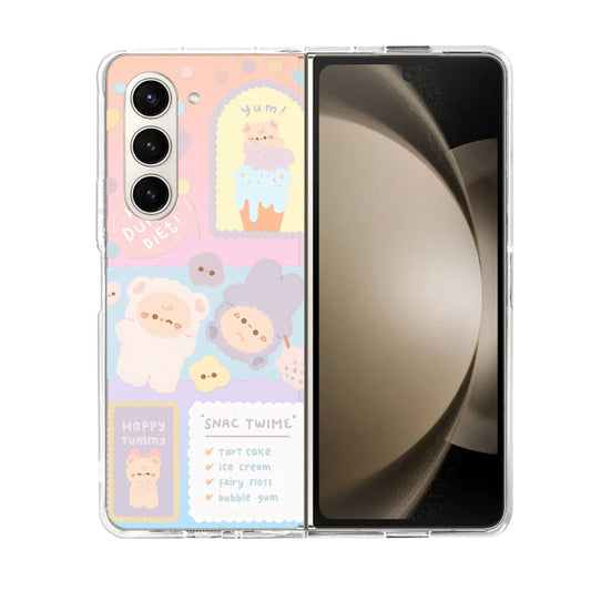 واقي خلفي قابل للطي/التقليب يعمل بنظام Android Holo - Sweets Heaven