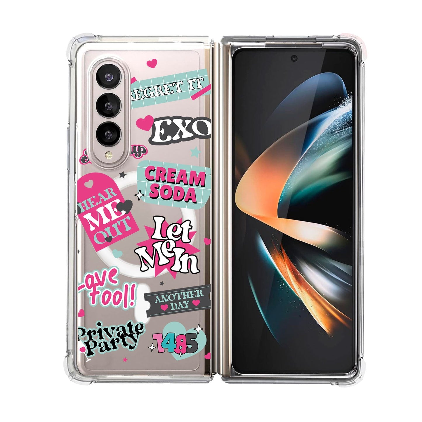 Android Flip / Fold Rearguard Hybrid - Exo Cream Soda
