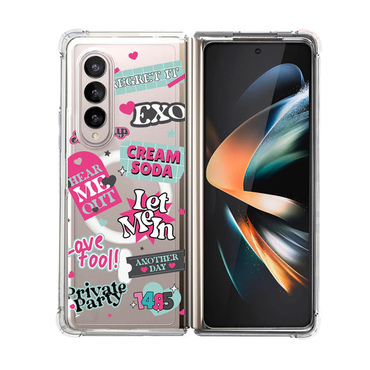 Android Flip / Fold Rearguard Hybrid - Exo Cream Soda