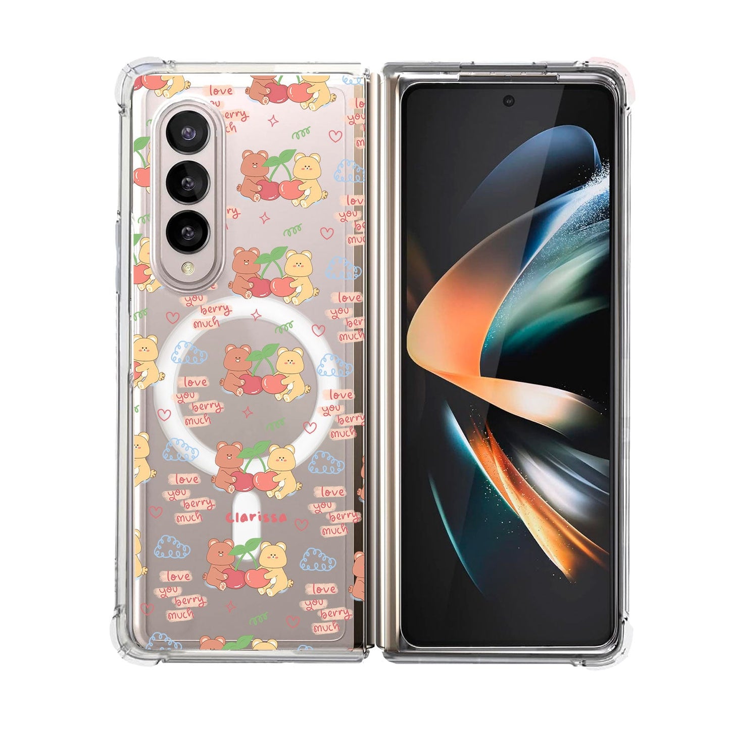 Android Flip / Fold Rearguard Hybrid - Cherry Bear