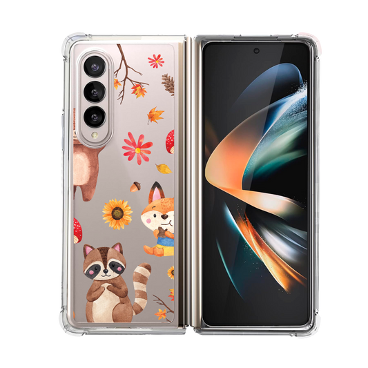 Android Flip / Fold Rearguard Hybrid - Autumn Animals