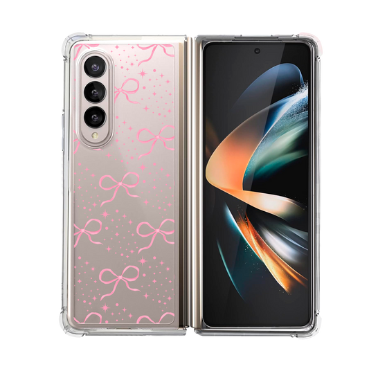 Android Flip / Fold Rearguard Hybrid - Coquette Glittery Bow