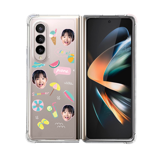 Android Flip / Fold Rearguard Hybrid - Face Grid Summer