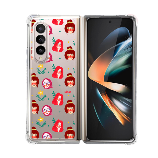 Android Flip / Fold Rearguard Hybrid - Lovely Faces