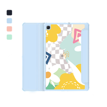 Load image into Gallery viewer, Android Tab Acrylic Flipcover - Abstract Flower 2.0
