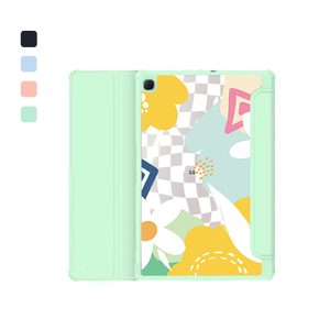 Android Tab Acrylic Flipcover - Abstract Flower 2.0