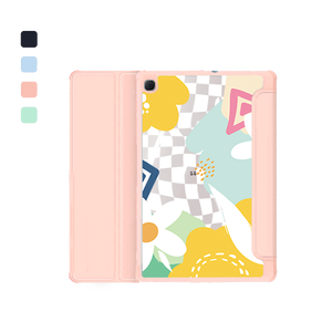 Android Tab Acrylic Flipcover - Abstract Flower 2.0