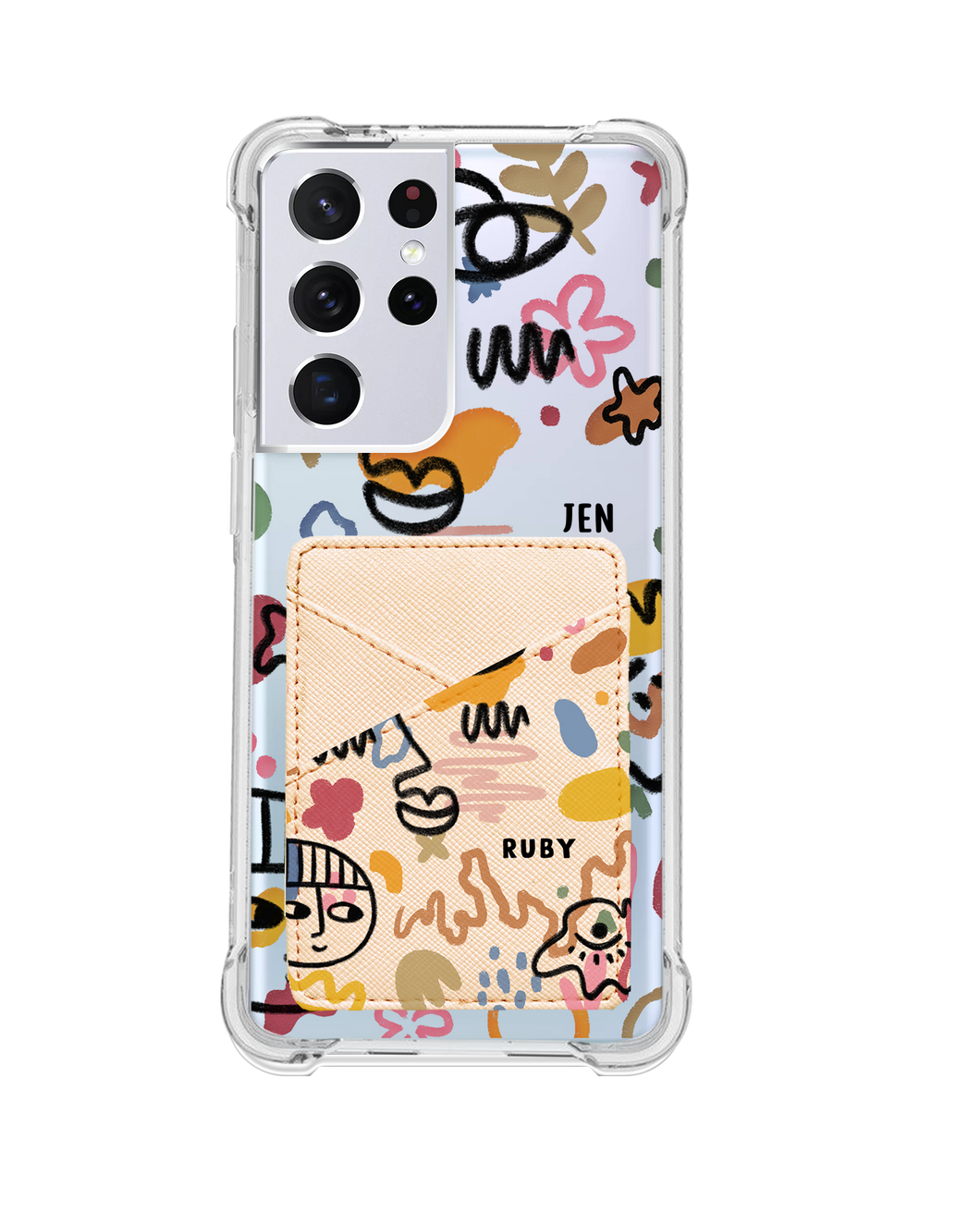 Android Phone Wallet Case - Abstract 3.0