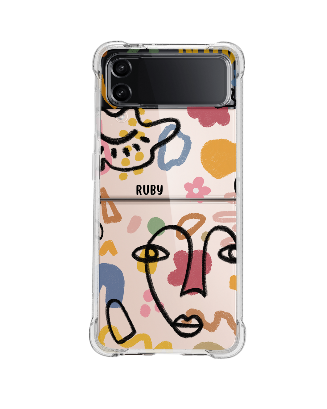 Android Flip / Fold Case - Abstract 4.0