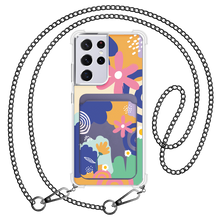 Load image into Gallery viewer, Android Magnetic Wallet Case - Abstract Flower 1.0
