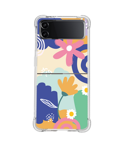 Android Flip / Fold Case - Abstract Flower 1.0