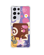 Load image into Gallery viewer, Android Magnetic Wallet Case - Abstract Flower 3.0
