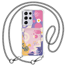 Load image into Gallery viewer, Android Magnetic Wallet Case - Abstract Flower 3.0
